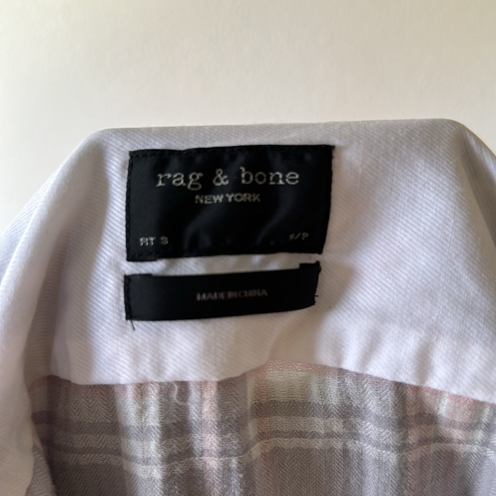 Rag & Bone Fit 3 Button Up - Picture 2 of 3